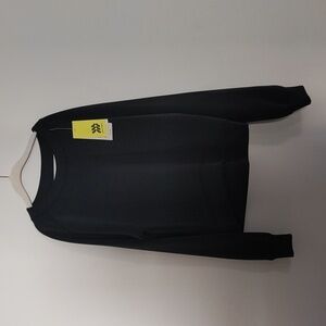 All in Motion Black Activewear Long Sleeve Top, Size 14